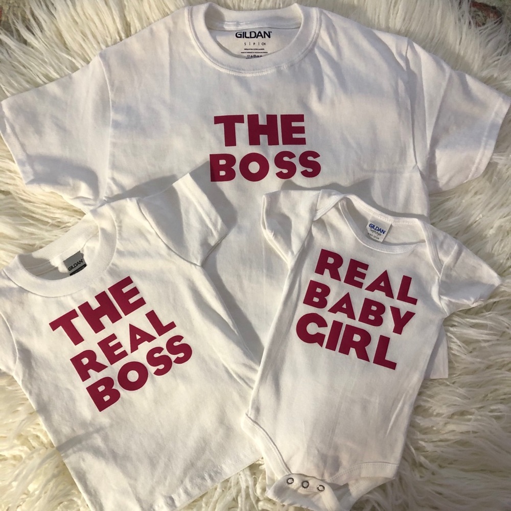 Set of 3 pieces, 2T-shirts and 1 baby body
